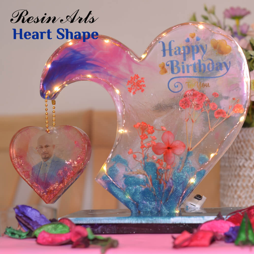 Resin Arts Heart Shape 2 con
