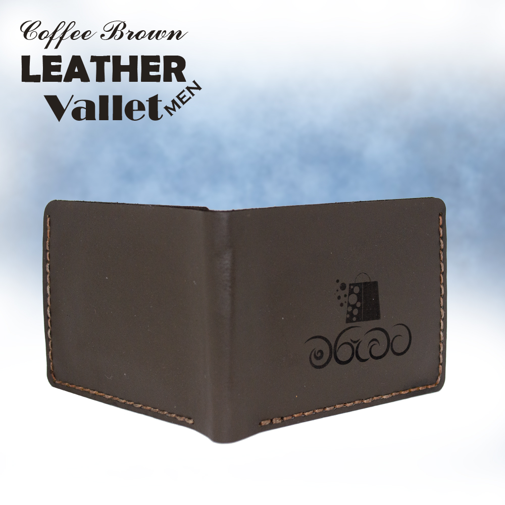 Coffee Brown Leather bifold Valet (7 Pocket) - Image 6