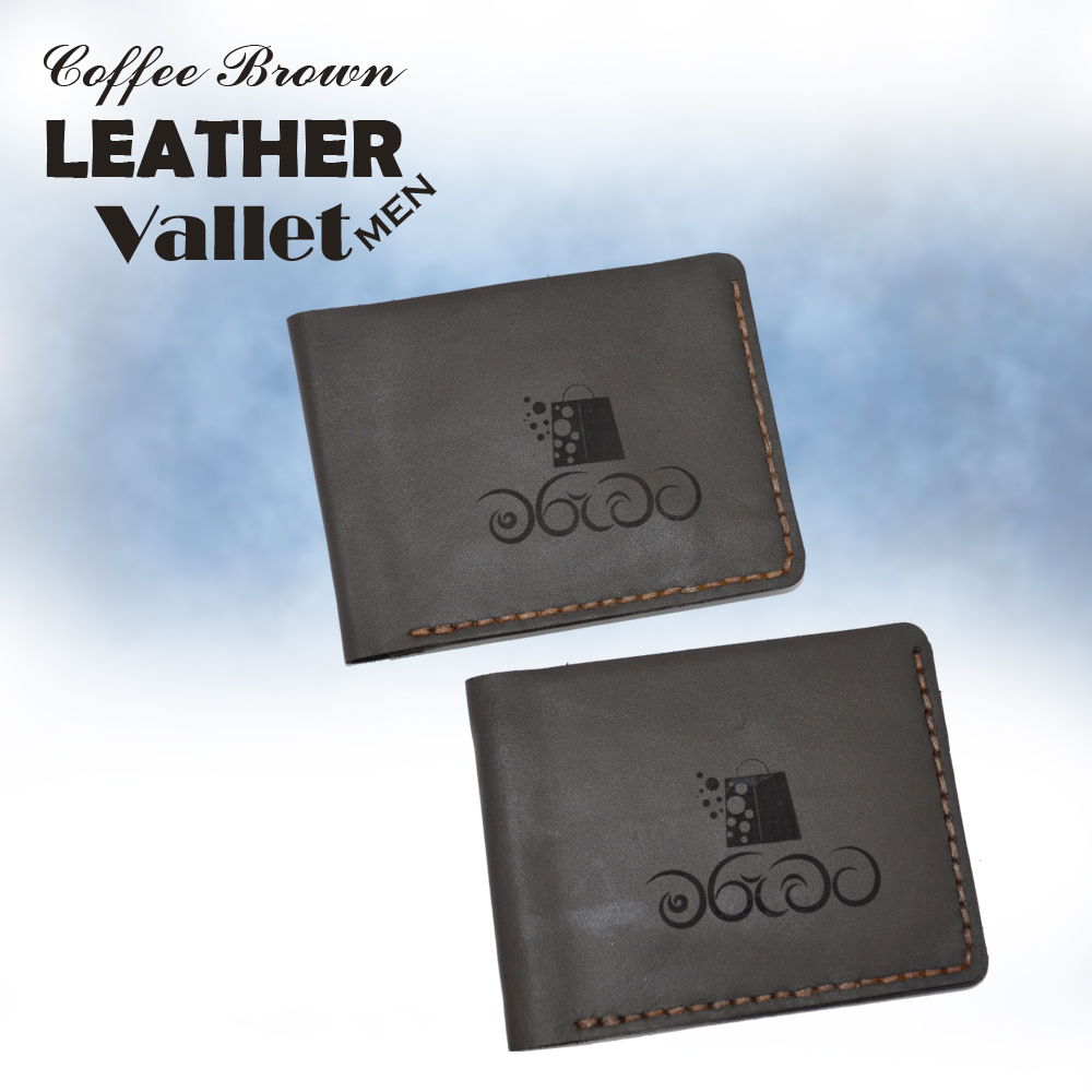 Coffee Brown Leather bifold Valet (7 Pocket) - Image 5