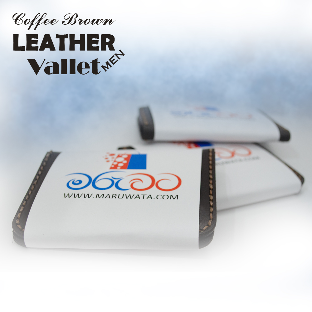 Coffee Brown Leather Card Valet (8 Pocket) - Image 7