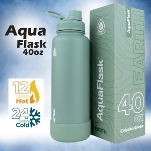 Aqua Flask Water Bottle – 40oz